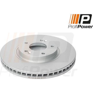 PROFIPOWER Bremsscheibe 3B1035 PROFIPOWER Bremsscheibe 3B1035