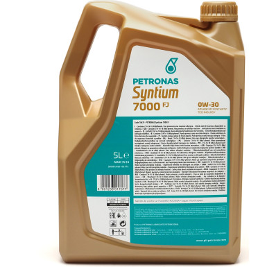 PETRONAS Syntium 7000 FJ 0W-30 SN 5 Liter 70670M12EU
