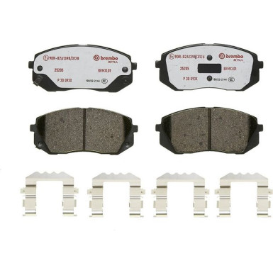 BREMBO Bremsklötze Xtra VA P 30 093X