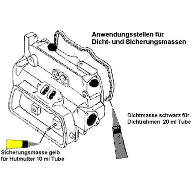 Dichtungssatz, Zylinderkopf VOLKSWAGEN 692.664