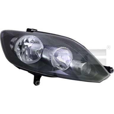 Scheinwerfer R H7/H15 +LWR +MOT SCHWARZ/CHROM VW GOLF PLUS 4,09-12,13 7210,509,1