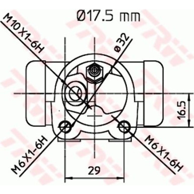 Radbremszylinder BWC247