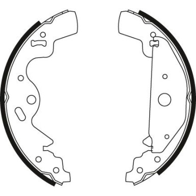 52 461 013 Bremsbacken GS8477 52 461 013 Bremsbacken GS8477