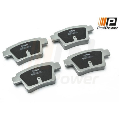 PROFIPOWER Bremsbelagsatz, Scheibenbremse 1B2072 PROFIPOWER Bremsbelagsatz, Scheibenbremse 1B2072