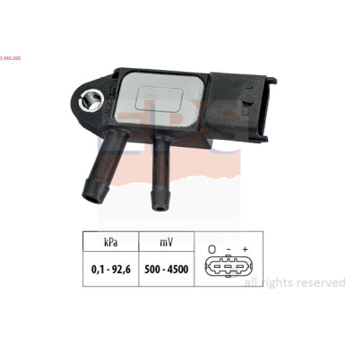 Sensor, Abgasdruck 1.993.292 Sensor, Abgasdruck 1.993.292