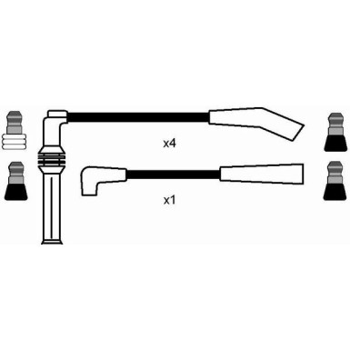 RC-PG602 NGK - Zündkabelsatz PEUGEOT 309 II 89-90 8467