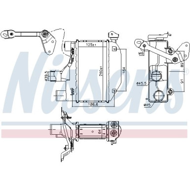 Ladeluftkühler PKW 96164 Ladeluftkühler PKW 96164