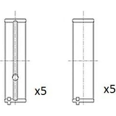 FAI AutoParts Kurbelwellenlager BM1130-STD FAI AutoParts Kurbelwellenlager BM1130-STD