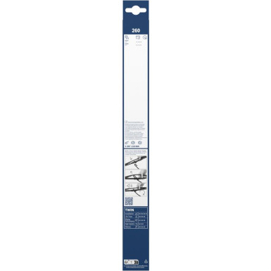 260 BOSCH Wischerblatt 3397118800 260 BOSCH Wischerblatt 3397118800