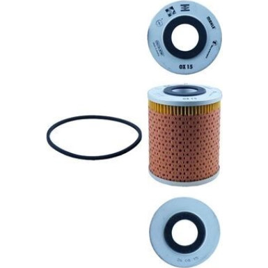 MAHLE Ölfilter OX 15D MAHLE Ölfilter OX 15D