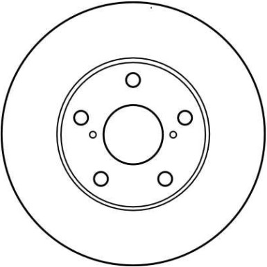 Bremsscheibe Toyota P. Rav4 DF4161 Bremsscheibe Toyota P. Rav4 DF4161