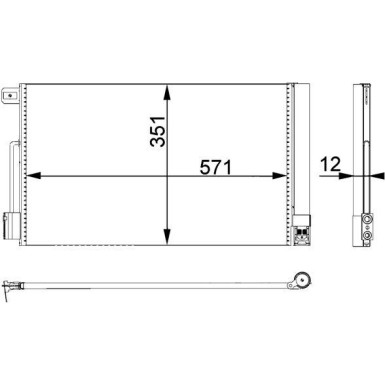 Kondensator, Klimaanlage AC 367 000P