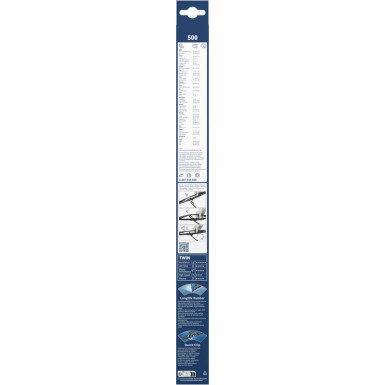 500 BOSCH Wischerblatt 3397118560 500 BOSCH Wischerblatt 3397118560