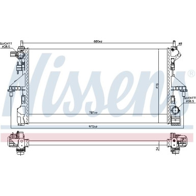 Wasserkühler PKW Citroen Jumper 06 606169