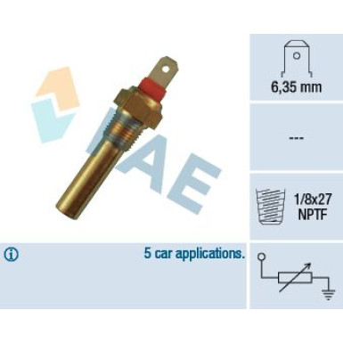 FAE Sensor, Kühlmitteltemperatur 31640