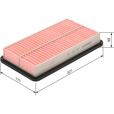 Luftfilter 1987429188 Luftfilter 1987429188