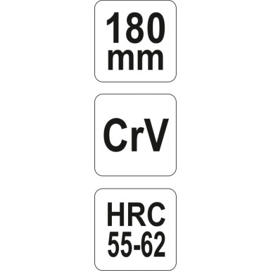 Kombinationshange Cr-V 180mm YT-6601