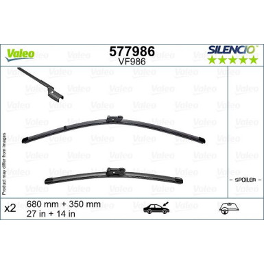 VALEO Silencio Wiper FB OE LHD Kit 577986 VALEO Silencio Wiper FB OE LHD Kit 577986