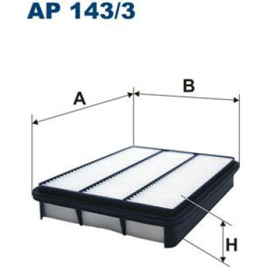 FILTRON Luftfilter AP 143/3