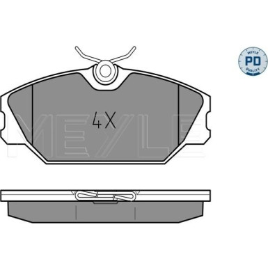 Bremsbelagsatz Renault P. Megane/Laguna/Scenic 96-03 MEYLE-PD: Advanced performance and design 025 231 7218/PD