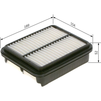 Luftfilter 1457433953 Luftfilter 1457433953