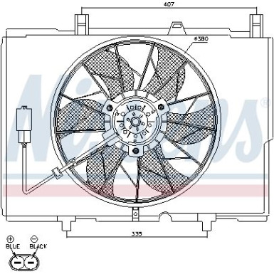 Kühlerlüfter PKW 85489 Kühlerlüfter PKW 85489