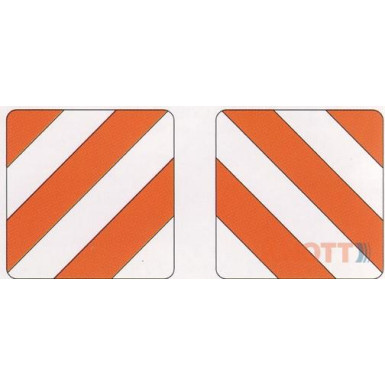 Warntafel, Blech 1,5mm, vz rot/weiss 1-seitig beklebt 404500.001