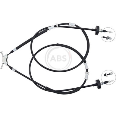 A.B.S. Handbremsseil Seilzug Festellbremse K12046 A.B.S. Handbremsseil Seilzug Festellbremse K12046