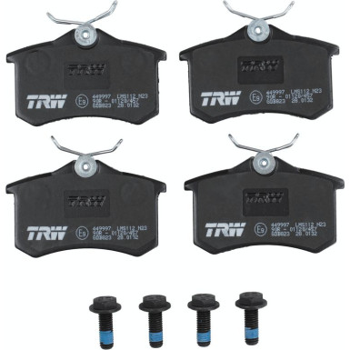 Bremsklötze HA AUDI,SEAT,VW,PEUGEOT 84 COTEC GDB823