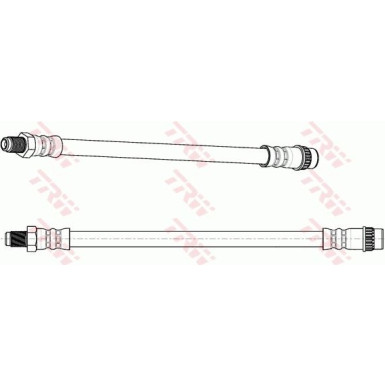 Bremsschlauch VA RENAULT 21,Clio,Twingo 86 PHA270