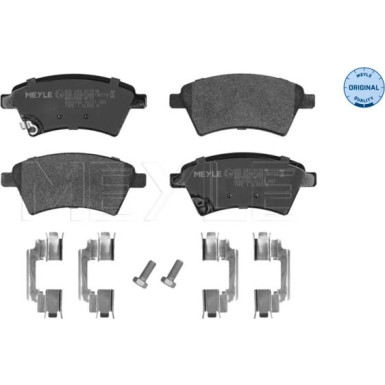 Bremsbelagsatz Fiat P. Sedici 06-/Suzuki Sx4 06- Mit Sensor MEYLE-ORIGINAL: True to OE 025 243 9116/W Bremsbelagsatz Fiat P. Sedici 06-/Suzuki Sx4 06- Mit Sensor MEYLE-ORIGINAL: True to OE 025 243 9116/W