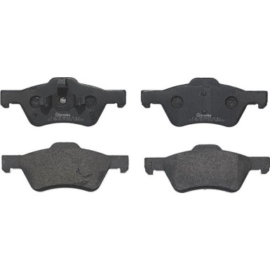 BREMBO Bremsklötze VA P 24 159 BREMBO Bremsklötze VA P 24 159