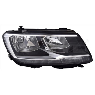 Scheinwerfer L H7/H7/LED +MOT +TGFL VW TIGUAN ALLSPACE 3,17 20-9998-16-2