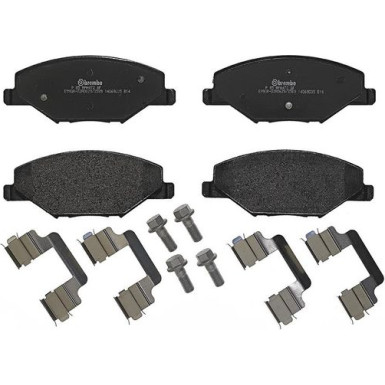 BREMBO Bremsklötze VA P 85 121 BREMBO Bremsklötze VA P 85 121