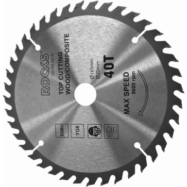 Vidia-Scheibe Aus Holz, 165 X 20 mm, 65Mn-Yg8, Dicke 2,2 mm, 60 T S40 Vidia-Scheibe Aus Holz, 165 X 20 mm, 65Mn-Yg8, Dicke 2,2 mm, 60 T S40