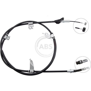 A.B.S. Handbremsseil Seilzug Festellbremse K17264 A.B.S. Handbremsseil Seilzug Festellbremse K17264