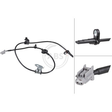 A.B.S. Sensor, Raddrehzahl 32105
