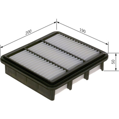 Luftfilter F 026 400 063 Luftfilter F 026 400 063