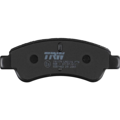 Bremsklötze VA PEUGEOT 206,307,CITR 98 COTEC GDB1463