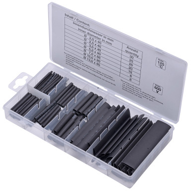 SW-Stahl Schrumpfschlauch-Satz 127 tlg 2 - 13 mm S8042 SW-Stahl Schrumpfschlauch-Satz 127 tlg 2 - 13 mm S8042