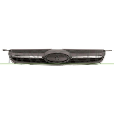 KÜHLERGRILL OBEN SCHWARZ/CHROM PQ 2714,403,1