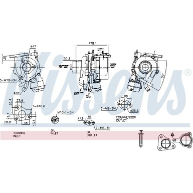 Turbolader 93425 Turbolader 93425