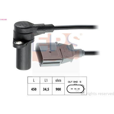 EPS Impulssensor 1.953.383 Made in Italy - OE Equivalent EPS Impulssensor 1.953.383 Made in Italy - OE Equivalent