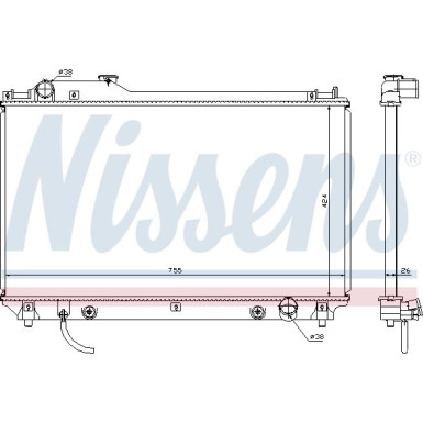 Wasserkühler PKW 64764 Wasserkühler PKW 64764