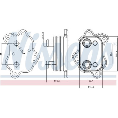 Ölkühler PKW Mini (R50, R53) 01 91150 Ölkühler PKW Mini (R50, R53) 01 91150