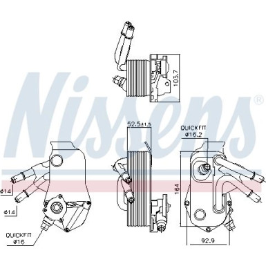 Ölkühler PKW 91224 Ölkühler PKW 91224