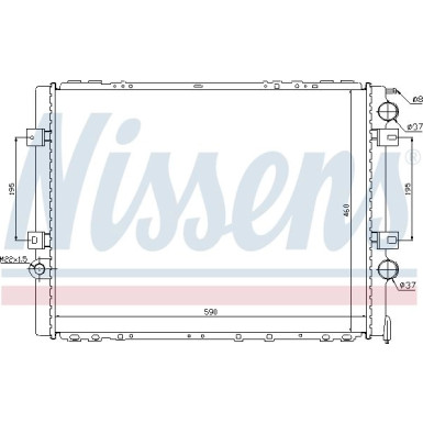 Wasserkühler LKW 63859 Wasserkühler LKW 63859