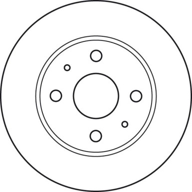 Bremsscheibe Daihatsu P DF4887 Bremsscheibe Daihatsu P DF4887