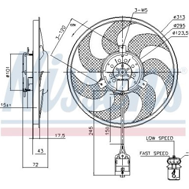 Kühlerlüfter PKW 85754 Kühlerlüfter PKW 85754