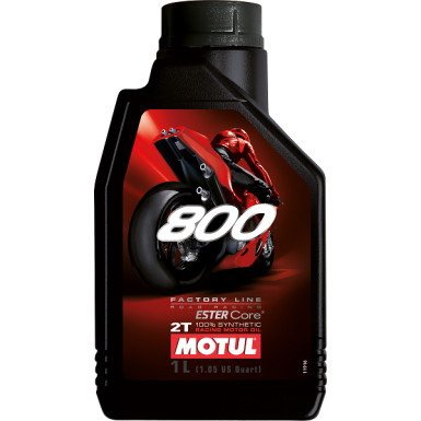 Motul 800 2T Factory Line Easter Core Road Racing 1 Liter 800 2T FACTORY LINE ROAD RACING 104041